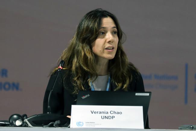 Verania Chao, UNDP