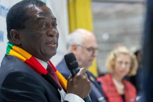 Emmerson Dambudzo Mnangagwa, President of Zimbabwe