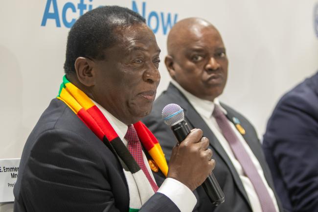 Emmerson Dambudzo Mnangagwa, President of Zimbabwe