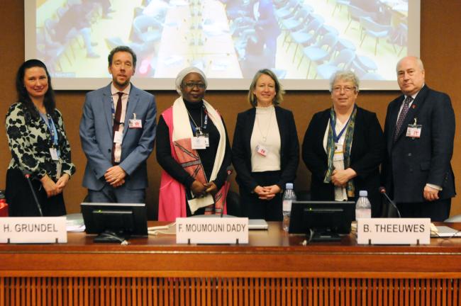 Group photo of panelists of the session on Managing Artisanal and Small-Scale Gold Mining