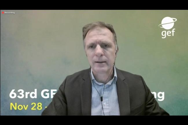 Jonathan Caldicott, GEF Secretariat