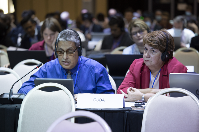 Jorge Alvarez, and Belsis Llorente Díaz, Cuba