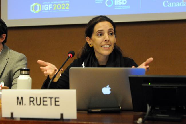 Marina Ruete, IGF Secretariat