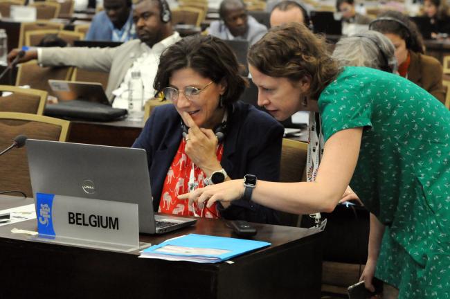 Miet van Looy, Belgium, and Agata Sobiech, EU