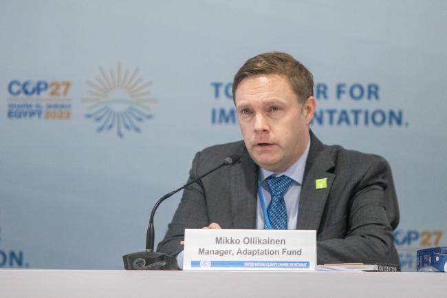 Mikko Ollikainen, Adaptation Fund