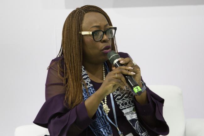 Moderator Nachilala Nkombo, WWF Zambia