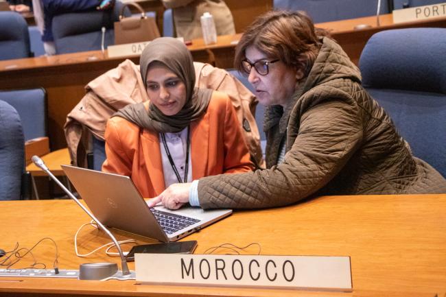 Nassima Sami and Rabia Janati Idrissi, Morocco