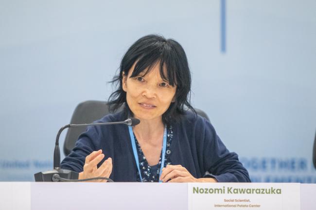 Nozomi Kawarazuka, International Potato Center