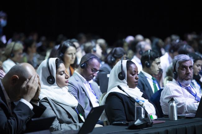 Observers during the Opening