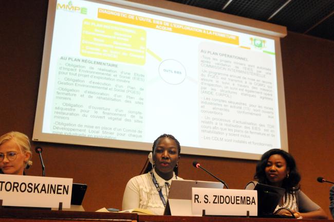 Rebecca She Zidouemba, Mining Engineer and Assistant Director of Quarries, Ministry of Mines, Petroleum, and Energy, Côte d'Ivoire