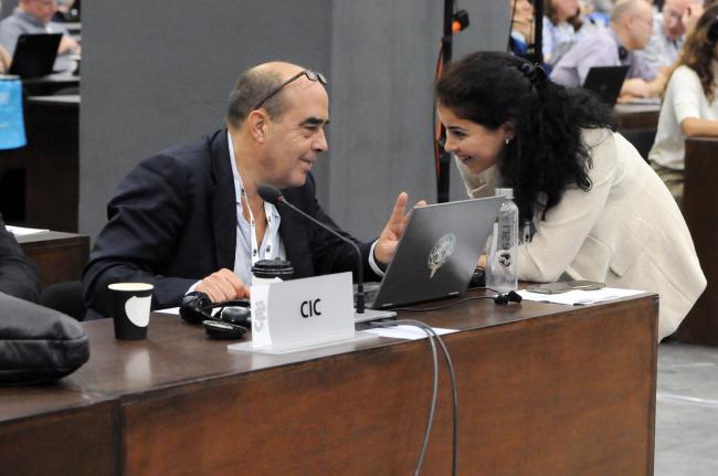 Sebastian Winkler and Alexandra Kalandarishvili, CIC