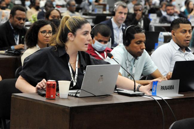 Shirley Binder, Panama