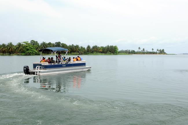 Songor Estuar boat ride