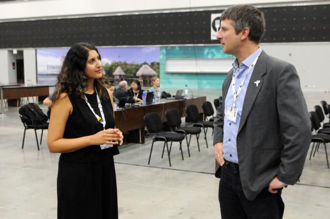 Sonia Dhanda, UK, and Hugo de Boer, Norway