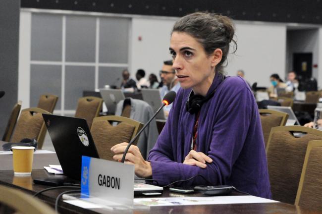 Stéphanie Bourgeois, Gabon