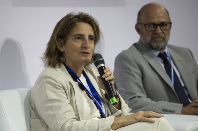 Teresa Ribera, Deputy Prime Minister for the Ecological Transition and Demographic Challenge, Spain - Restoring balance with nature for a sustainable future COP27 Side Event - 15 Nov 2022 - Photo