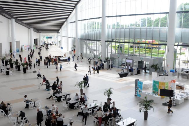 A view of the venue