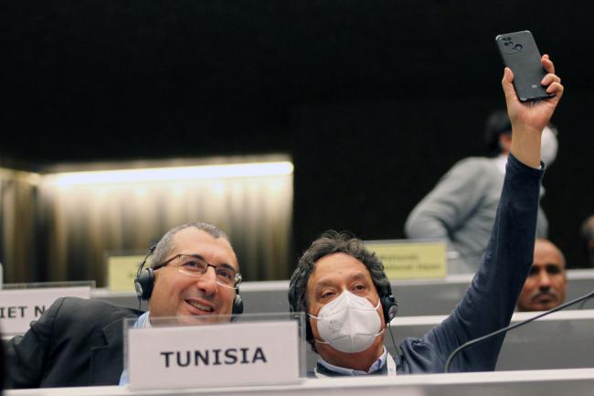Wadie Ben Cheikh, Tunisia with Mohamed Boufaroua, Tunisia 