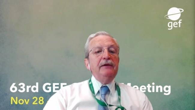William Ehler, GEF Secretariat
