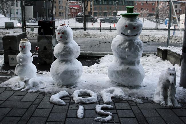 Snowman Competition