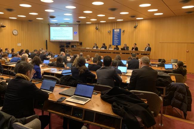 A view of the plenary of UN-Water at UNESCO Headquarters in Paris