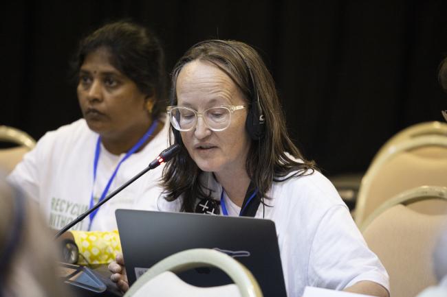 Barbra Weber, GroundScore Association a Peer-lead initiative of Trash for Peace - INC-1-Plastic-2Dec-Photo