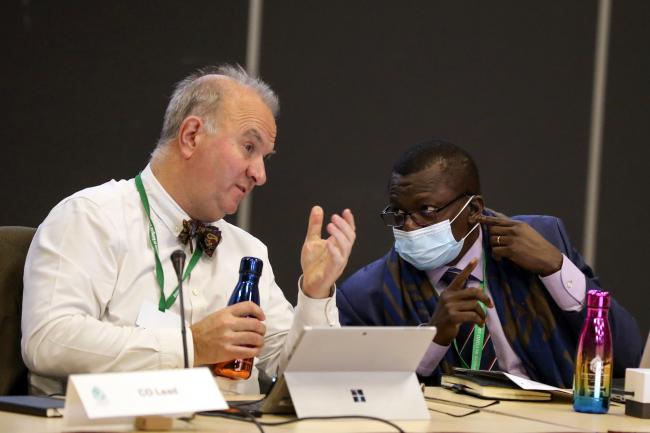 Basile van Havre, Canada, and Francis Ogwal, Uganda