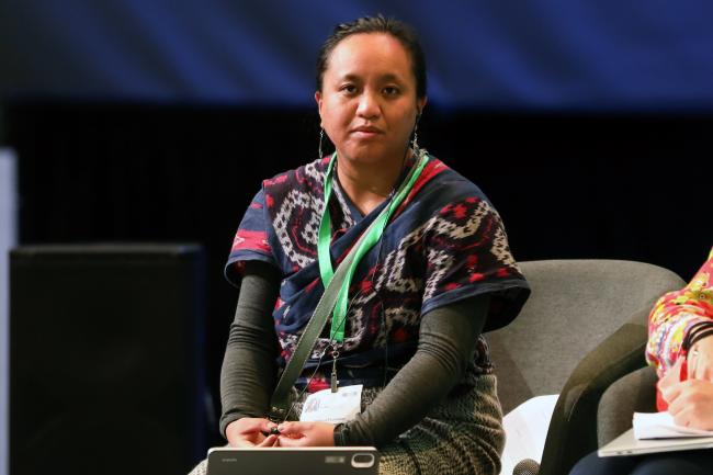 Edith Bastidas, Network of Indigenous Women on Biodiversity