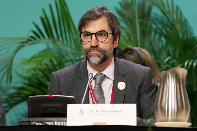 Steven Gilbeault, Minister of Environment and Climate Change, Canada