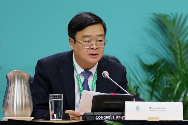 Liu Jiachen, Mayor of Kunming, China