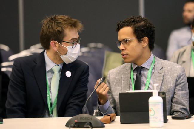 William Lockhart, UK, and Jorge Murillo, Colombia