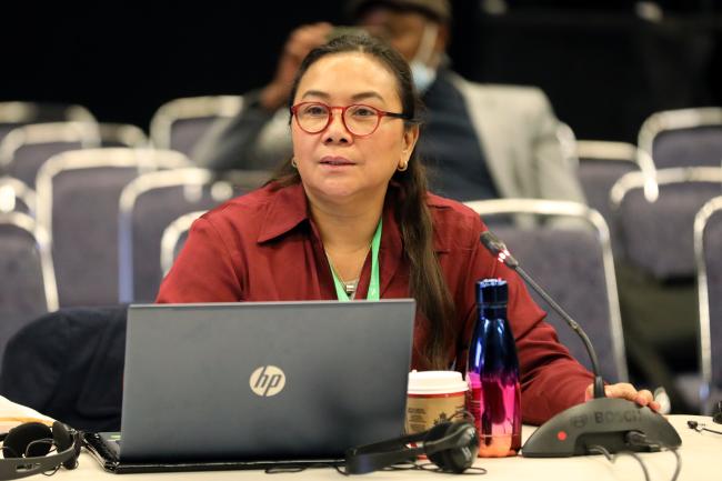 Theresa M. Tenazas, the Philippines