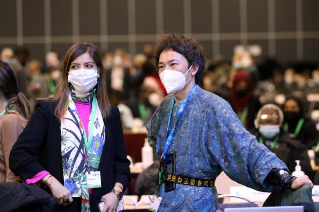 Laura Juliana Arciniegas Rojas, Mexico, with Xiang Gao, China