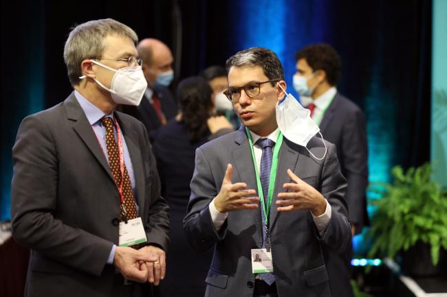 Franz Perez, Switzerland, with Luiz Eduardo Andrade de Souza, Brazil