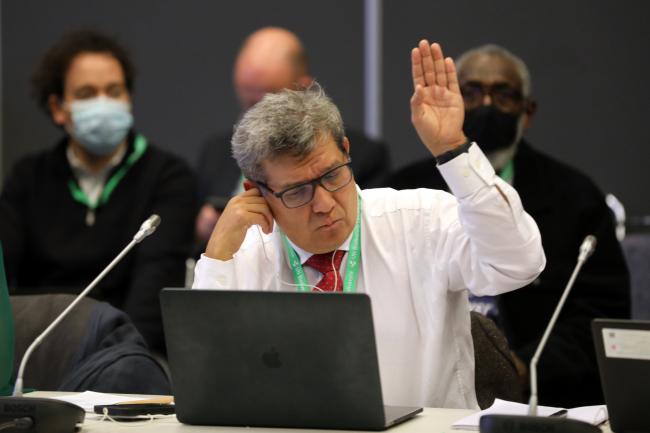   SBSTTA Chair Hesiquio Benítez Díaz