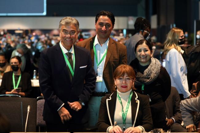 The Guatemalan delegation