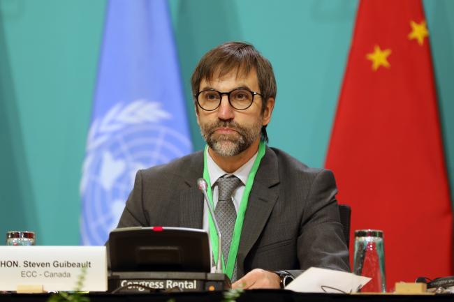 Steven Guilbeault, Minister of Environment and Climate Change, Canada 