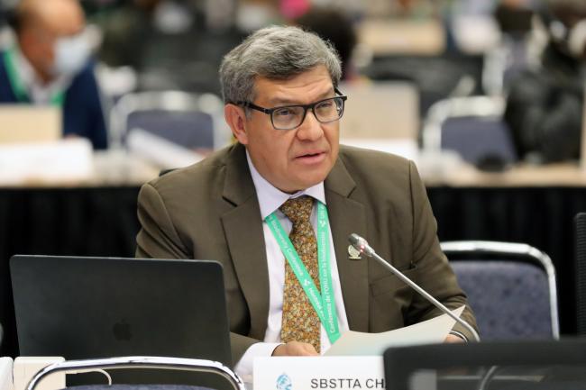 SBSTTA Chair Hesiquio Benítez Díaz, Mexico