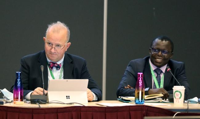 Basile van Havre and Francis Ogwal, WG2020 Co-Chairs
