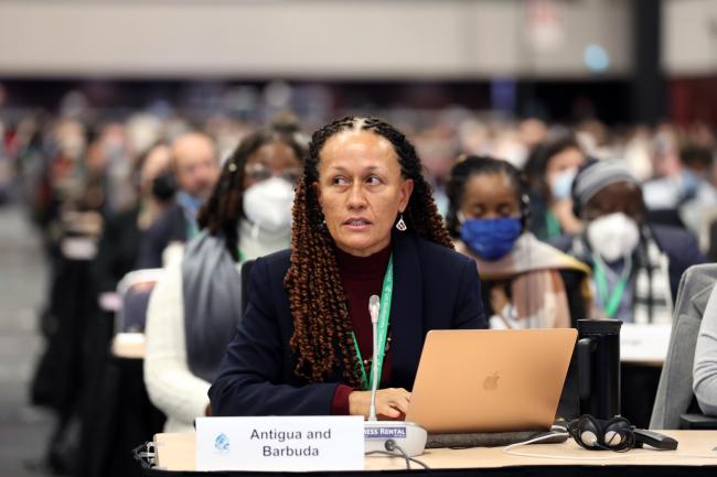 WG II Chair Helena Brown, Antigua and Barbuda