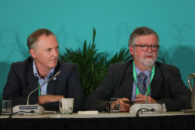 Steve Widdicombe, Director of Science, Plymouth Marine Laboratory, and Paul Snelgrove, Memorial University of Newfoundland