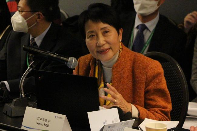 Naoko Ishii, Director, Center for Global Commons- CCICED at CBD COP 15 - 14Dec2022 -Photo