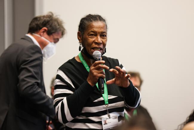 Ruth Spencer, Barnes Hill Community Development Organization, Antiguq_SideEventsCBDCOP15_9Dec2022_Photo.jpg