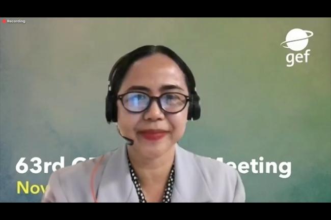 Verona Collantes, GEF Secretariat