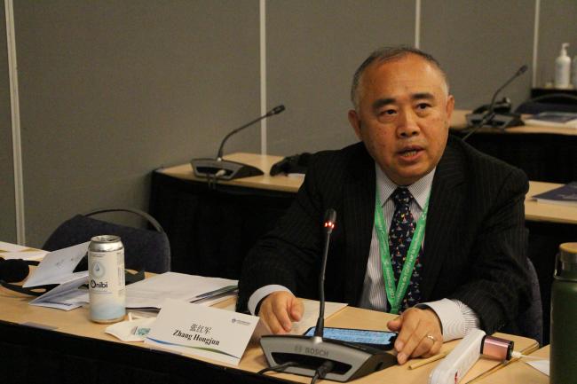 Zhang Hongjun, Board Chair, Energy Foundation China - CCICED at CBD COP 15 - 16 Dec 2022- Photo