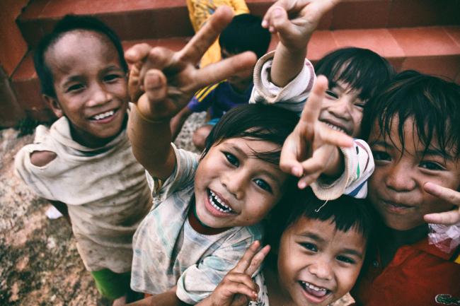 Kids smile