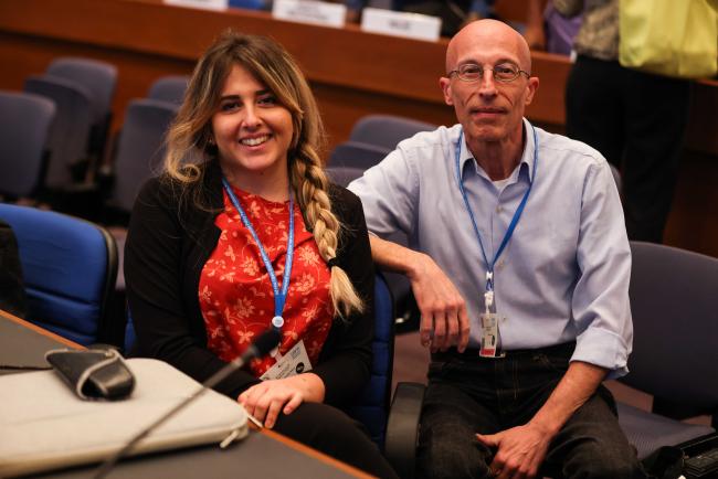 Diana Corradi and Roberto Molteni, Italy_OEWG1.2_30jan2023_photo.jpg