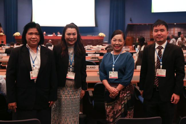 The delegates from Thailand pose for a group photo_OEWG1.2_30jan2023_photo-2.jpg