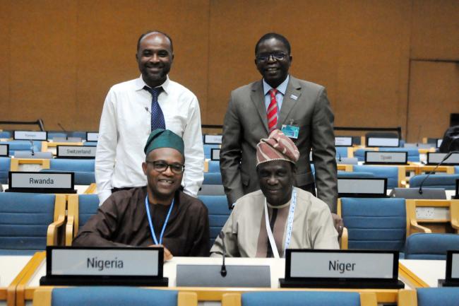 Delegates from the Africa region