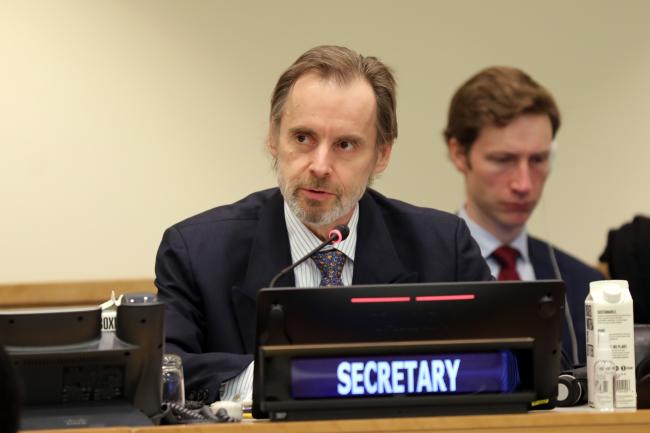 Vladimir Jares, Director, UN Division for Ocean Affairs and the Law of the Sea (UNDOALOS)